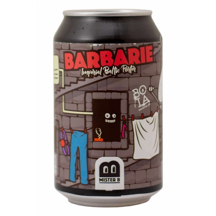 Barbarie - Mister B - Lattina da 33 cl Barbarie - Mister B - Lattina da 33 cl