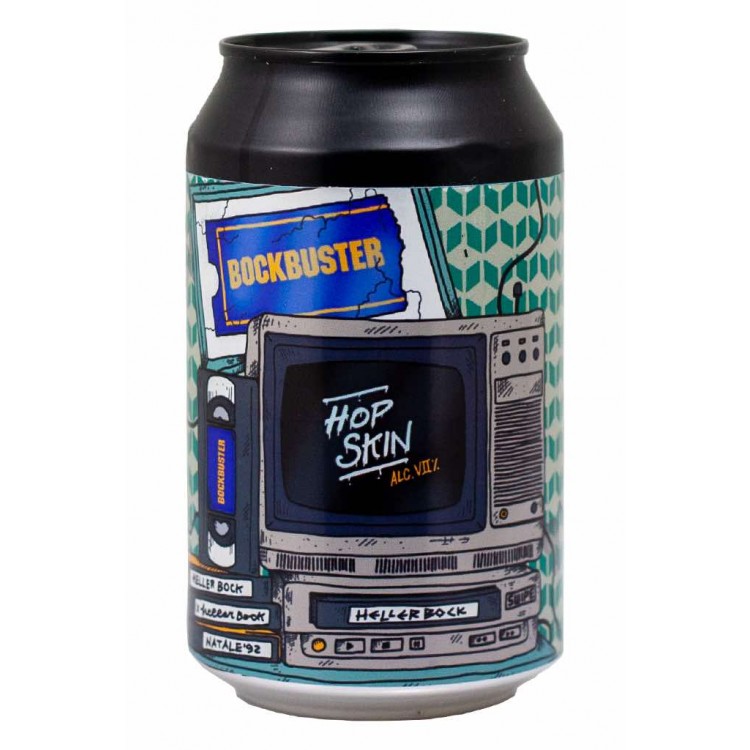 Bockbuster - Hop skin - Lattina da 33 cl Bockbuster - Hop skin - Lattina da 33 cl