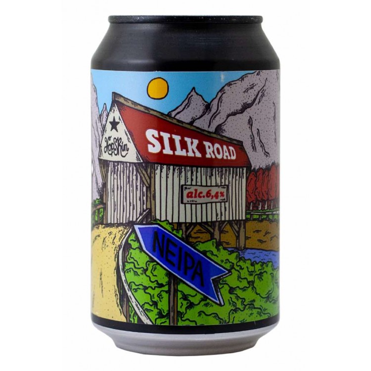 Silk Road - Hop Skin - Lattina da 33 cl Silk Road - Hop Skin - Lattina da 33 cl