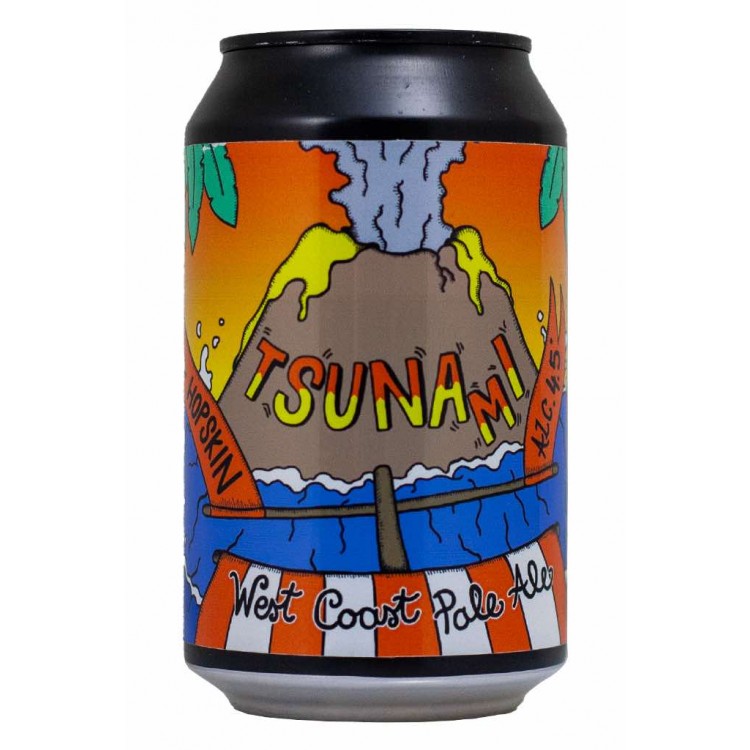 Tsunami - Hop Skin - Lattina 33 cl Tsunami - Hop Skin - Lattina 33 cl