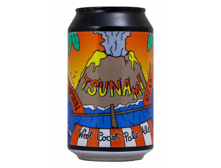 Tsunami - Hop Skin - Lattina 33 cl