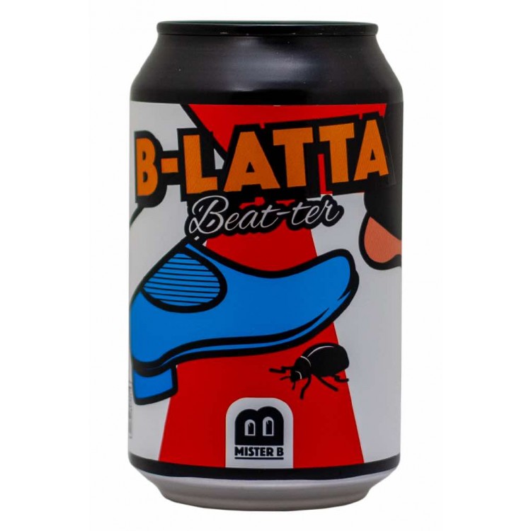 B-Latta - Mister B - Lattina da 33 cl B-Latta - Mister B - Lattina da 33 cl