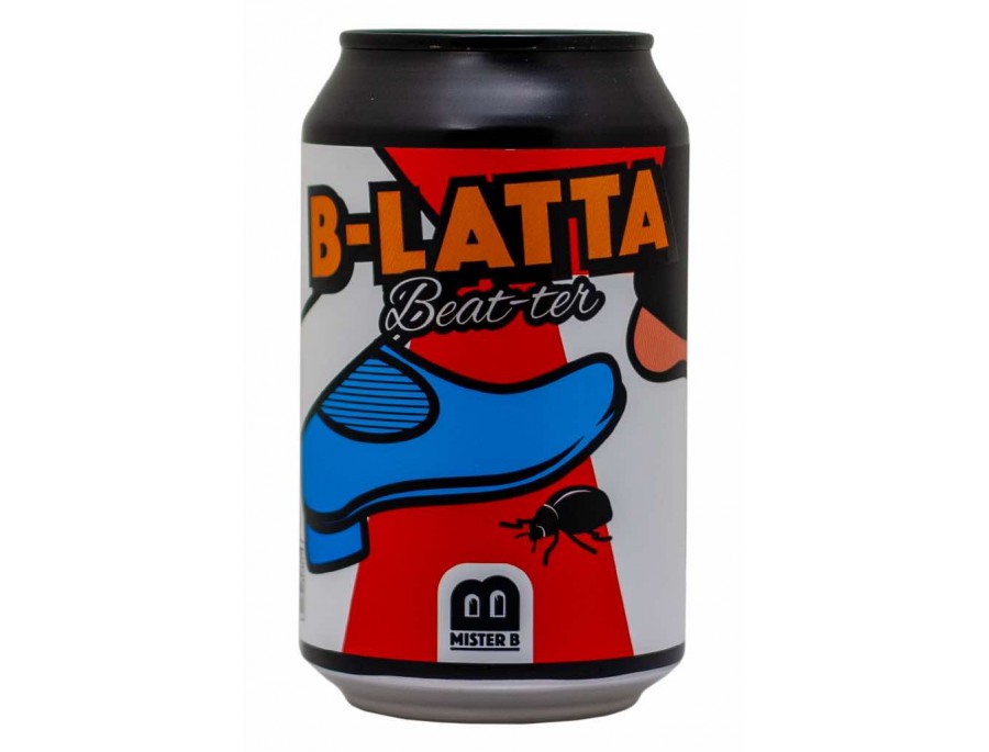 B-Latta - Mister B - Lattina da 33 cl