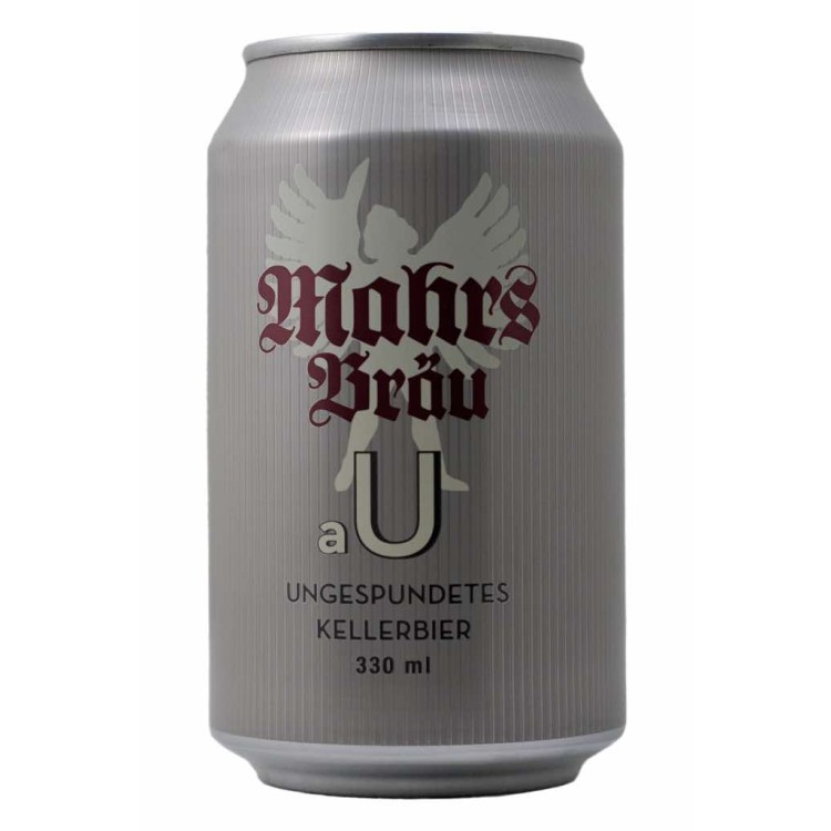 Mahr's Bräu - aU Ungespundet - Lattina da 33cl Mahr's Bräu - aU Ungespundet - Lattina da 33cl