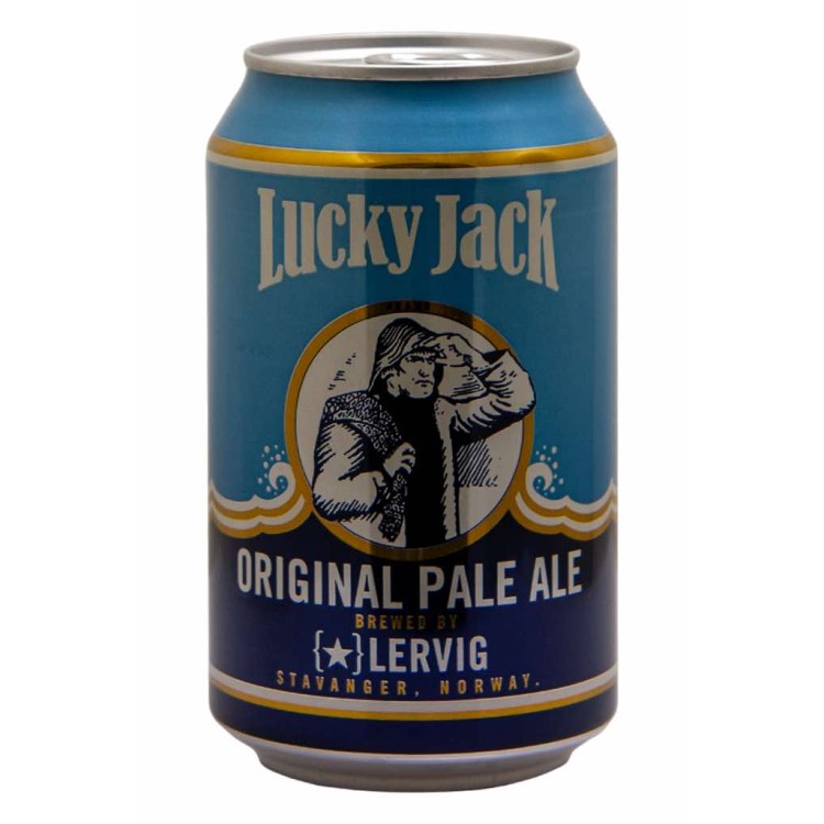 Lervig - Lucky Jack - Lattina da 33 cl