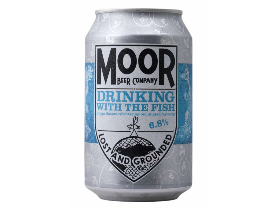 Moor Beer - Drinking with the fish - Lattina da 33 cl