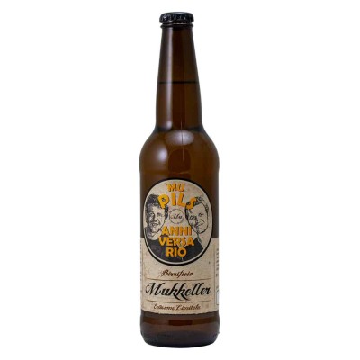 Mu Pils Anniversario - Mukkeller - Bottiglia da 50 cl