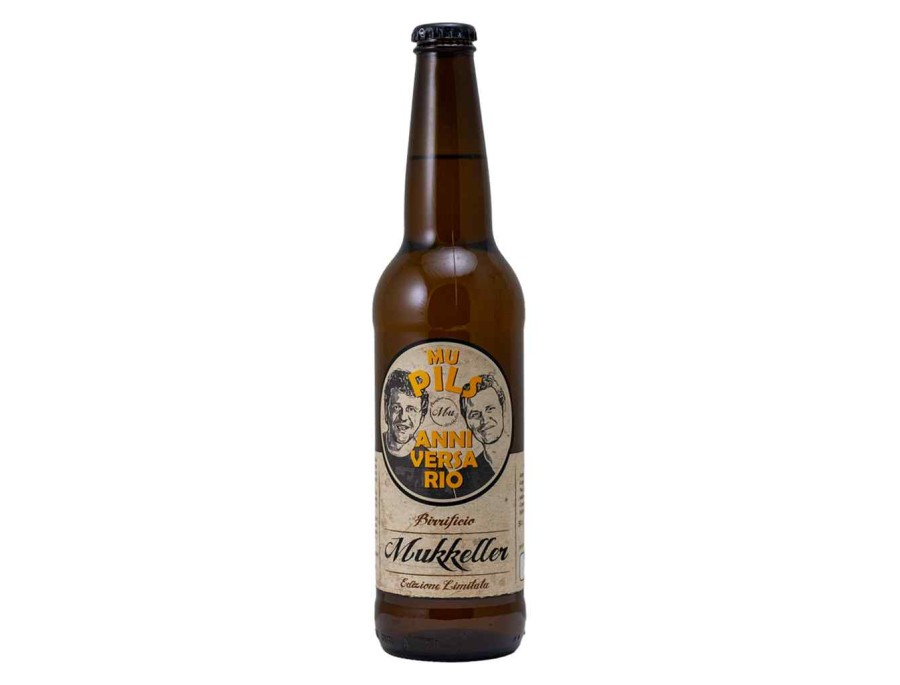 Mu Pils Anniversario - Mukkeller - Bottiglia da 50 cl