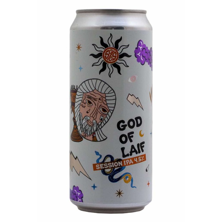 God of Laif - 50&50 - Lattina da 40 cl