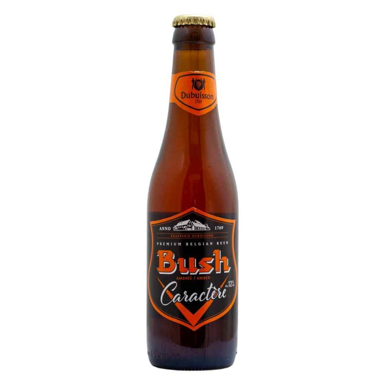 Bush Caractère - Brasserie Dubuisson - Bottiglia da 33 cl Bush Caractère - Brasserie Dubuisson - Bottiglia da 33 cl