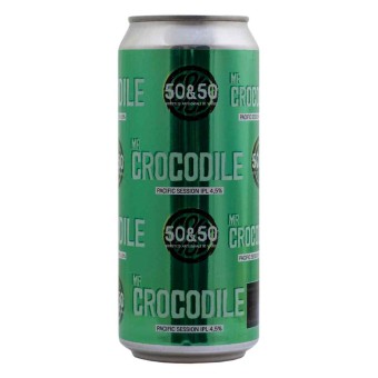 Mr.Crocodile - 50&50 - Lattina da 40 cl