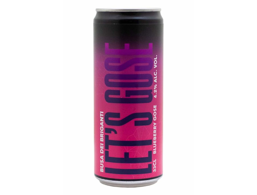 Let's gose Blueberry - Busa dei Briganti - Lattina da 33 cl