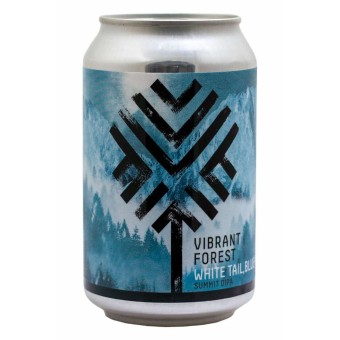 White Tail, Blue Pine - Vibrant Forest - Lattina da 33 cl