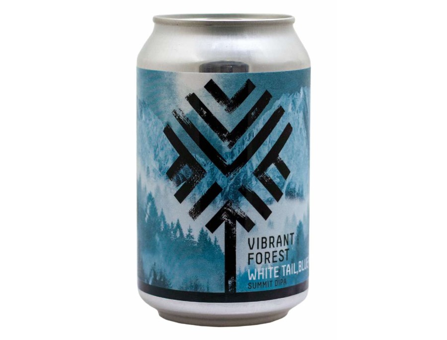 White Tail, Blue Pine - Vibrant Forest - Lattina da 33 cl