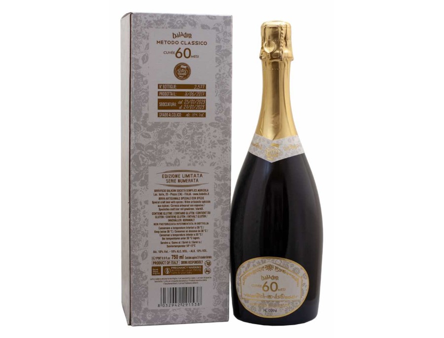 Metodo classico cuvée 60 mesi - Baladin - Bottiglia da 75 cl