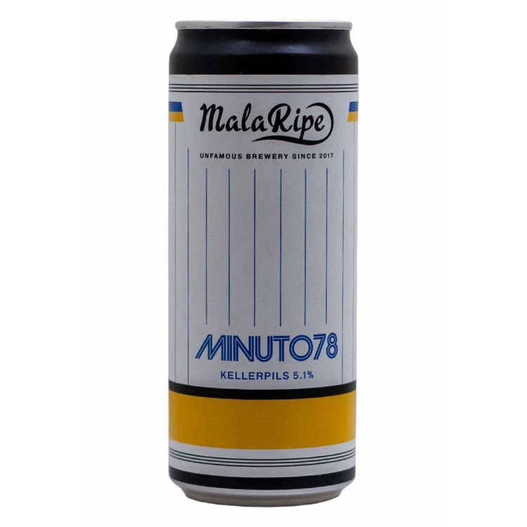 Minuto 78 - Malaripe - Lattina da 33 cl Minuto 78 - Malaripe - Lattina da 33 cl