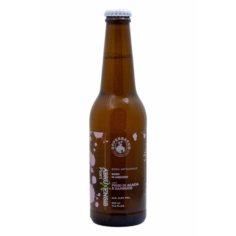 Abruxsensis Fiori di arancia e sambuco - Opperbacco - Bottiglia da 33 cl Abruxsensis Fiori di arancia e sambuco - Opperbacco - Bottiglia da 33 cl