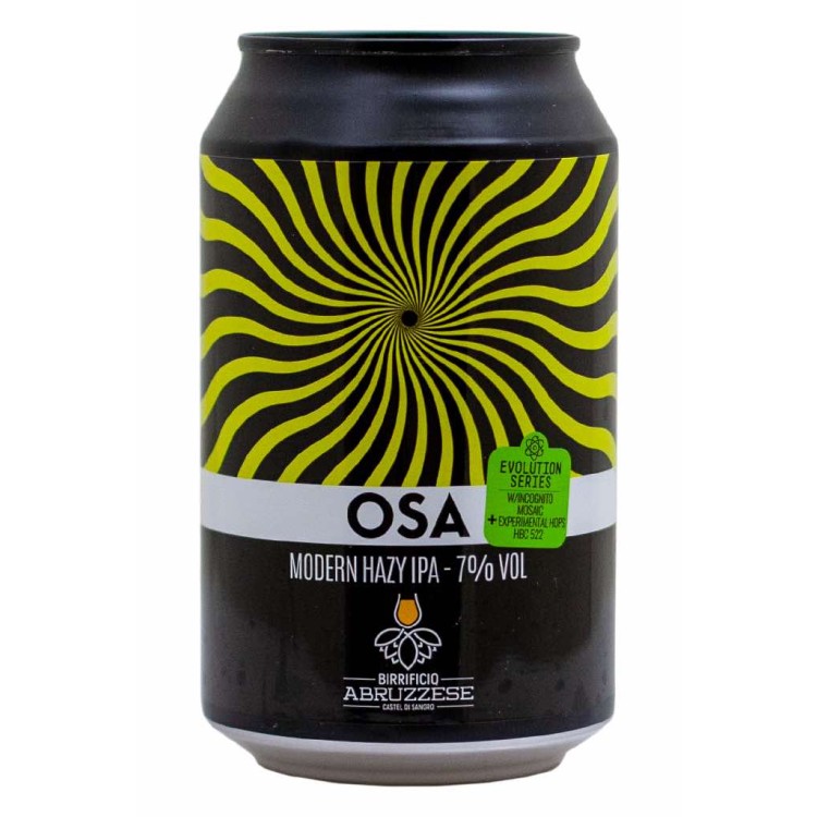 OSA Evolution - Birrificio Abruzzese - Lattina da 33 cl OSA Evolution - Birrificio Abruzzese - Lattina da 33 cl