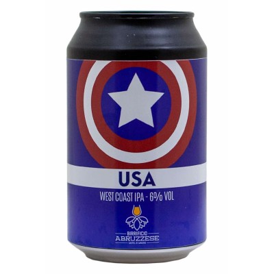 USA - Birrificio Abruzzese - Lattina da 33 cl