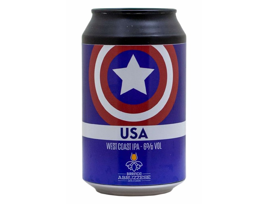 USA - Birrificio Abruzzese - Lattina da 33 cl
