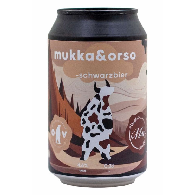 Mukka&Orso - Orso Verde e Mukkeller - Lattina da 33 cl Mukka&Orso - Orso Verde e Mukkeller - Lattina da 33 cl