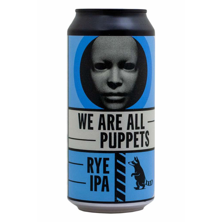 We are all puppets - Wild Raccoon - Lattina da 44 cl We are all puppets - Wild Raccoon - Lattina da 44 cl