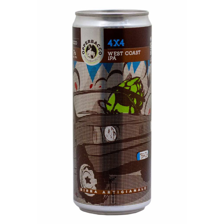 4x4 - Opperbacco - Lattina da 33 cl 4x4 - Opperbacco - Lattina da 33 cl