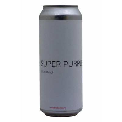 Super Purple - Vento Forte - Lattina da 50 cl