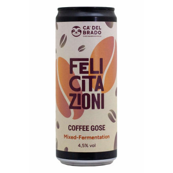 Felicitazioni Coffee - Cà del Brado - Lattina da 33 cl