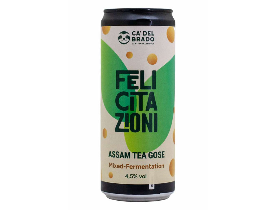 Felicitazioni Assam Tea - Cà del Brado - Lattina da 33 cl