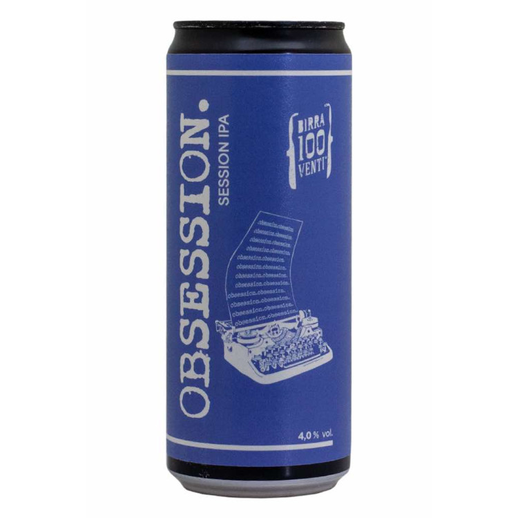 Obsession - Birra 100Venti - Lattina da 33 cl Obsession - Birra 100Venti - Lattina da 33 cl