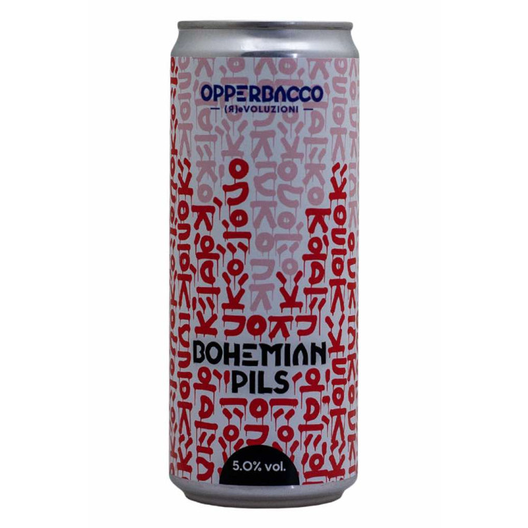 Bohemian Pils - Opperbacco - Lattina 33 cl Bohemian Pils - Opperbacco - Lattina 33 cl