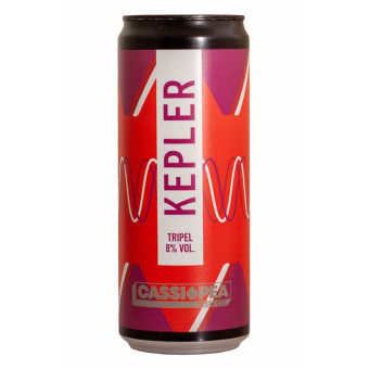 Kepler - Cassiopea - Lattina da 33 cl