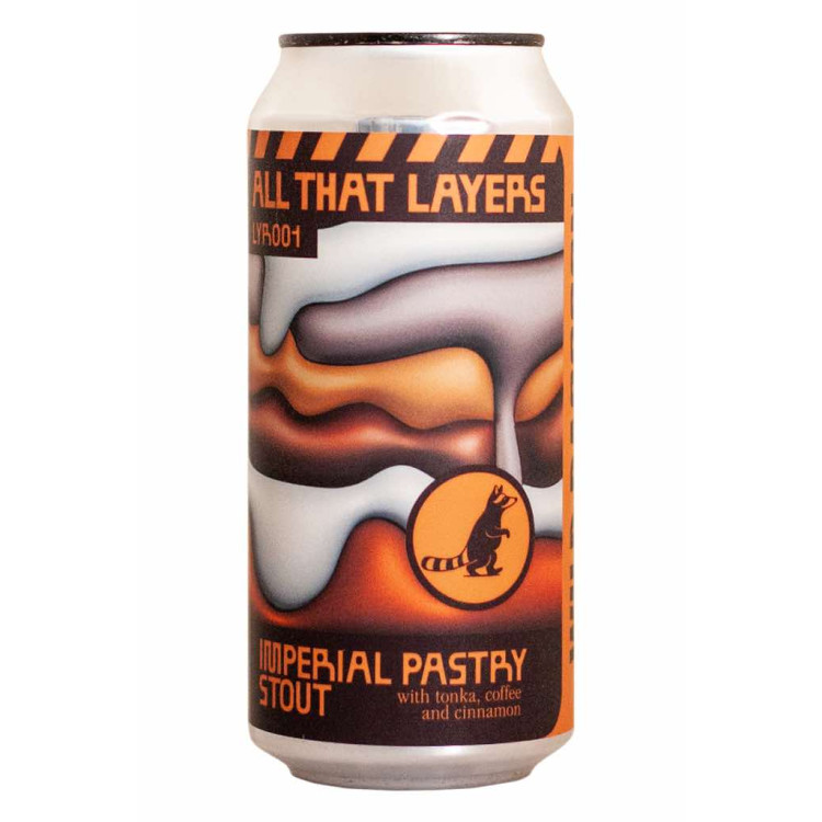 All that layers LYR001 - Wild Raccoon - Lattina da 44 cl All that layers LYR001 - Wild Raccoon - Lattina da 44 cl