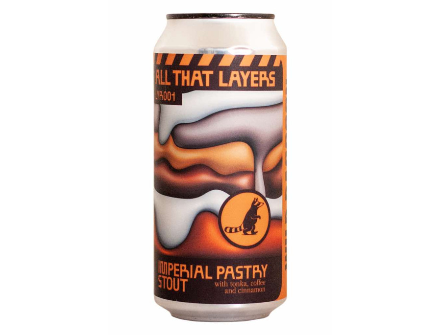 All that layers LYR001 - Wild Raccoon - Lattina da 44 cl