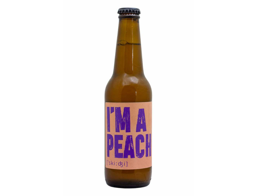 I'm a peach - Schigibier - Bottiglia da 33 cl