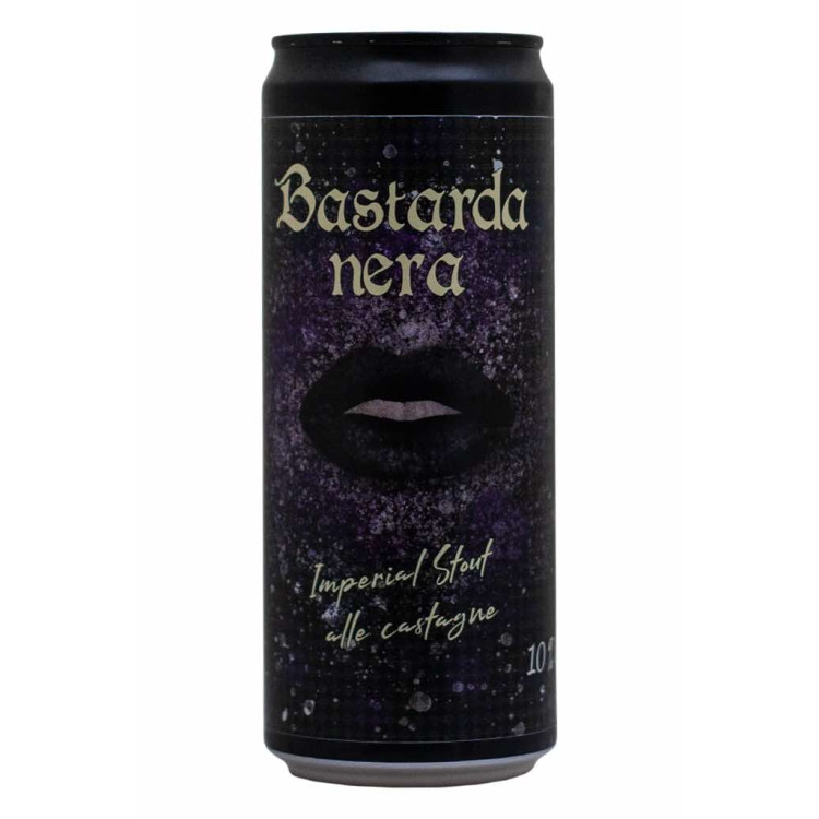 Bastarda Nera - Birra Amiata - Lattina da 33 cl