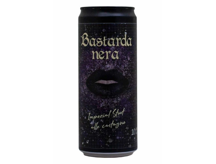 Bastarda Nera - Birra Amiata - Lattina da 33 cl