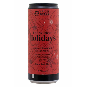 The wildest holidays - Zenzero, cannella e anice stellato - Cà del Brado - Lattina da 33 cl