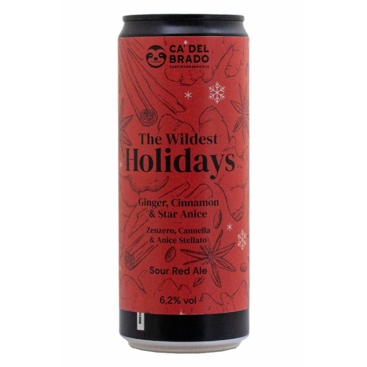 The wildest holidays - Zenzero, cannella e anice stellato - Cà del Brado - Lattina da 33 cl
