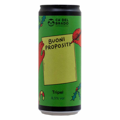 Buoni propositi - Cà del Brado - Lattina da 33 cl