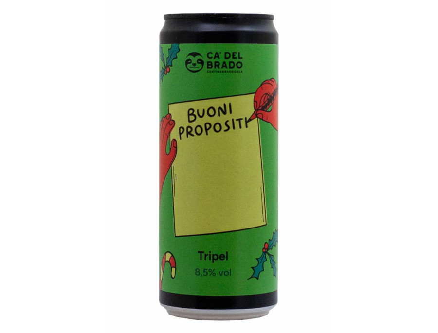 Buoni propositi - Cà del Brado - Lattina da 33 cl
