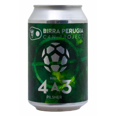 4 a 3 - Birra Perugia - Lattina da 33 cl