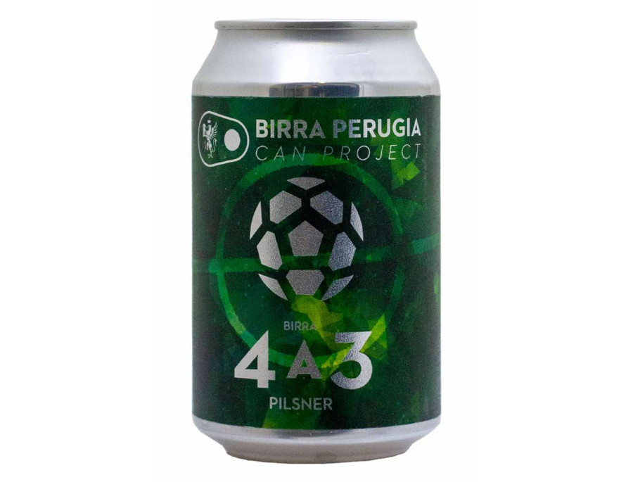 4 a 3 - Birra Perugia - Lattina da 33 cl
