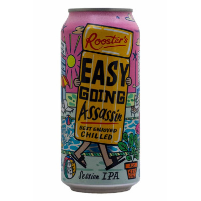 Easy Going Assassin - Rooster's - Lattina da 44 cl