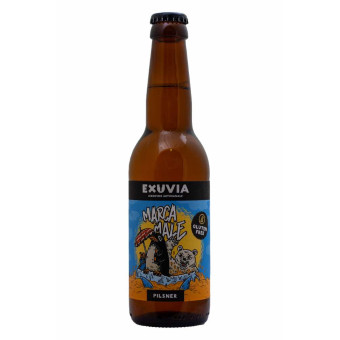 Marca Male gluten free - Exuvia - Bottiglia da 33 cl