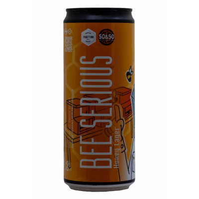 Bee Serious - 50&50 - Lattina da 33 cl