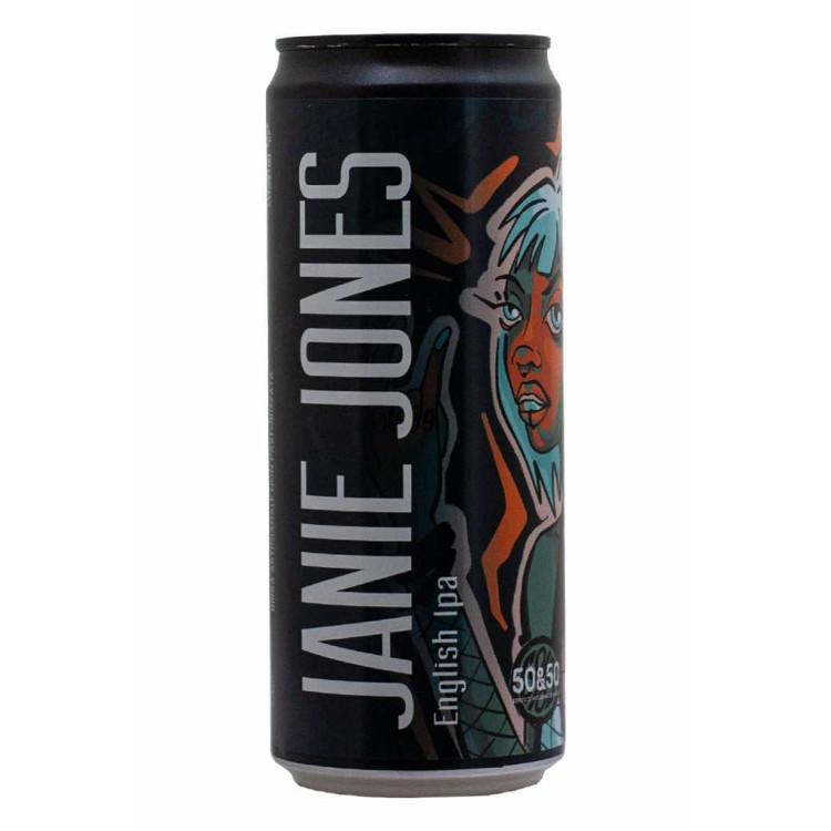 Janie Jones - 50&50 - Lattina da 33 cl
