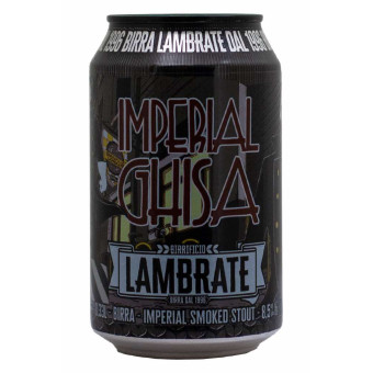 Birrificio Lambrate - Imperial Ghisa - Lattina da 33 cl