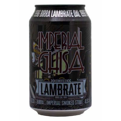 Birrificio Lambrate - Imperial Ghisa - Lattina da 33 cl